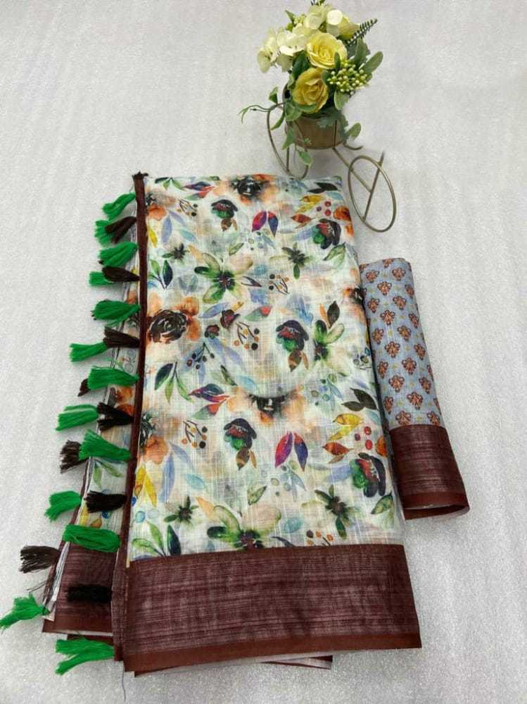Daily Wear Linen Saree