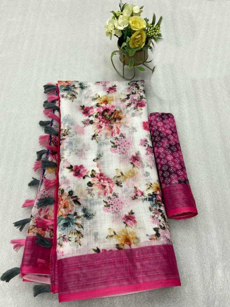 Daily Wear Linen Saree