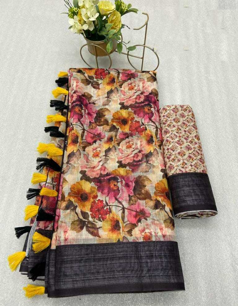 Daily Wear Linen Saree