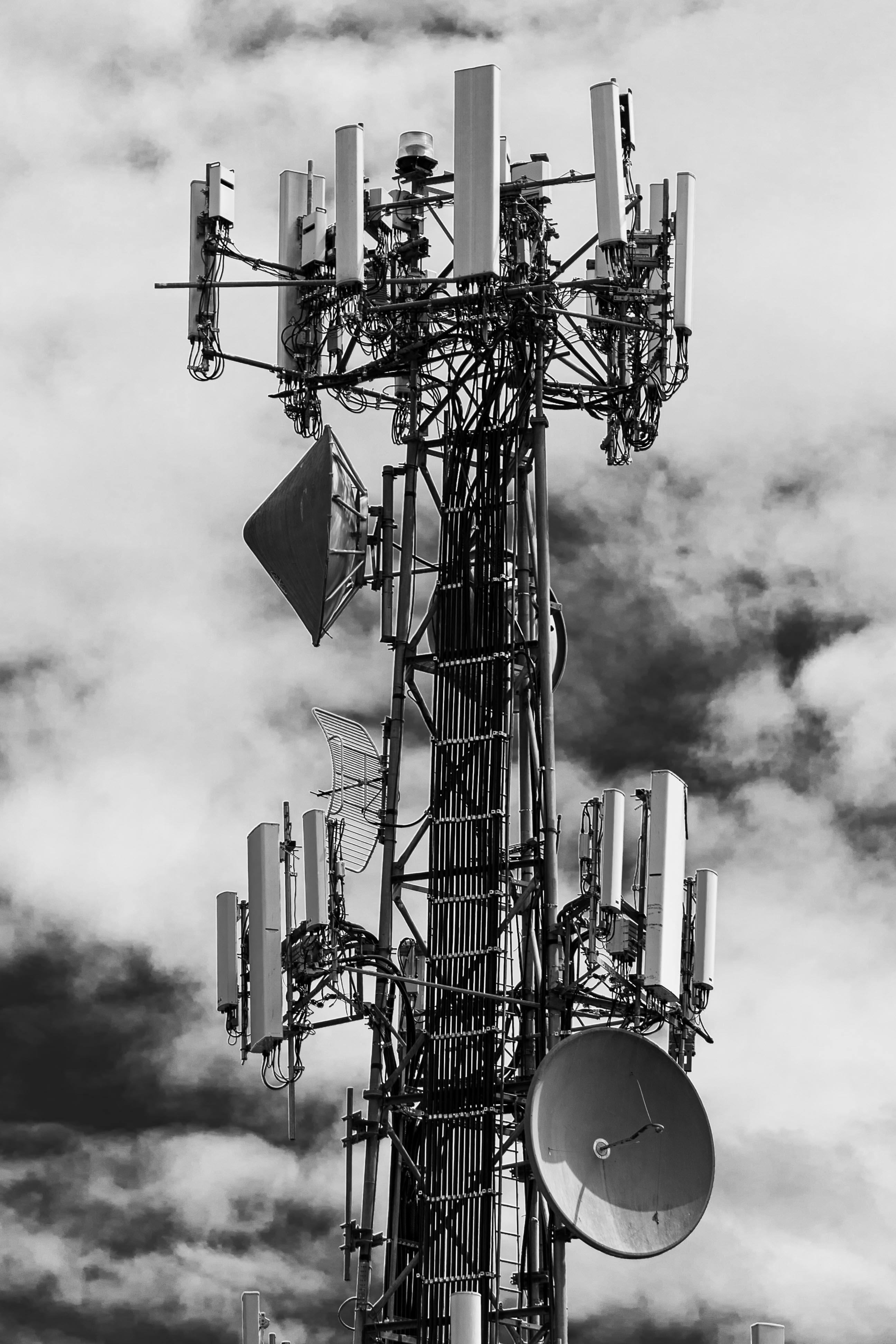 Mild Steel Diverse Antenna Mounting Structure