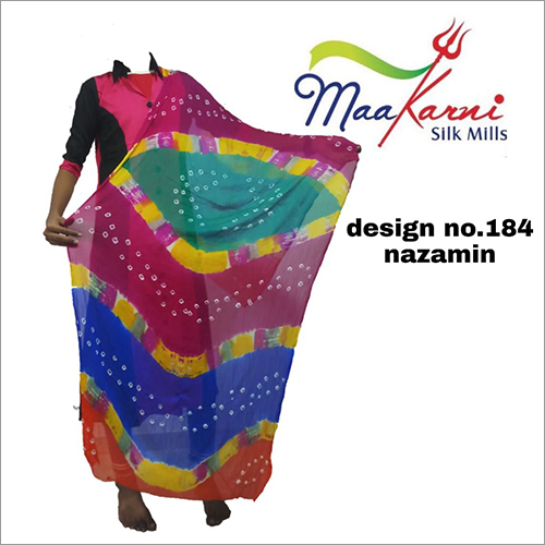 Pure Chiffon Multi Print Dupatta - 100% Pure Chiffon, 2.20 MTR, 10 Stunning Colors | Elegant Lightweight Fabric, All-Season Ethnic Wear