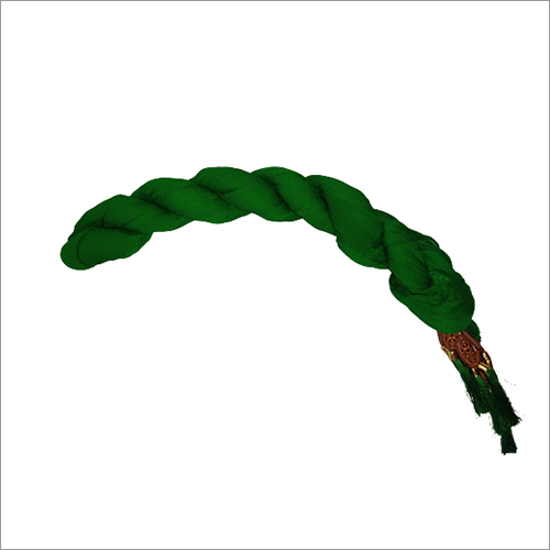 Ladies Fancy Cotton Dupatta - Pure Cotton, 2.10 MTR, Rich Green, Fancy Hanging Tassels Design , Casual & All-Season Wear, Washable, Durable Fabric