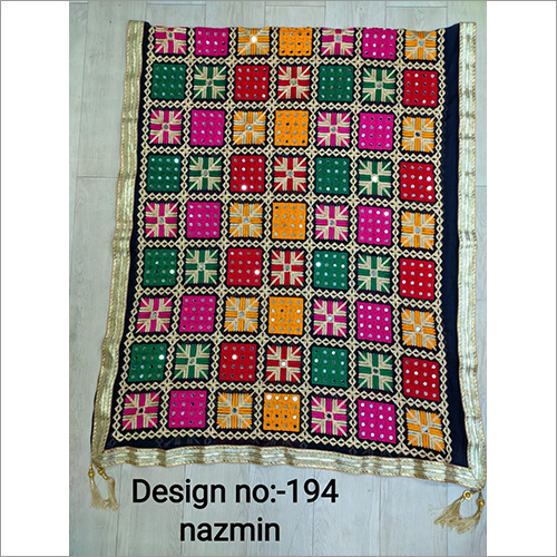 Indian Pure Phulkari Dupatta