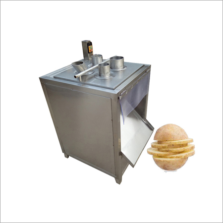 Potato Slicer Machine - High-Quality Stainless Steel, Versatile Cutting Mechanism | Sharp Blades for Precise Slicing of Potatoes in Various Shapes & Sizes