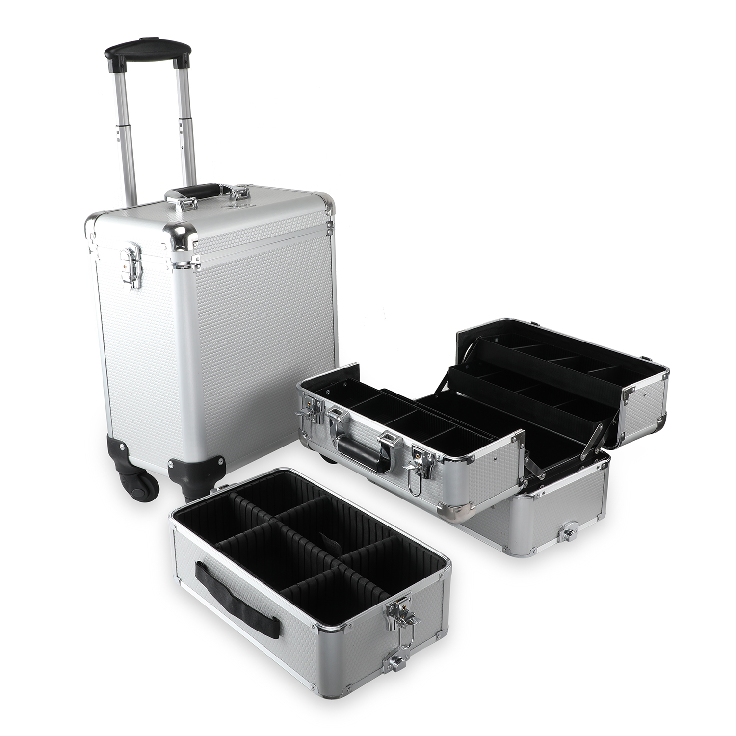 Makeup Train Case - Color: Black