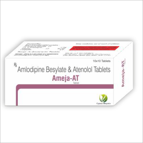 एम्लोडिपाइन बेसिलेट और एटेनोलोल टैबलेट विशिष्ट दवा