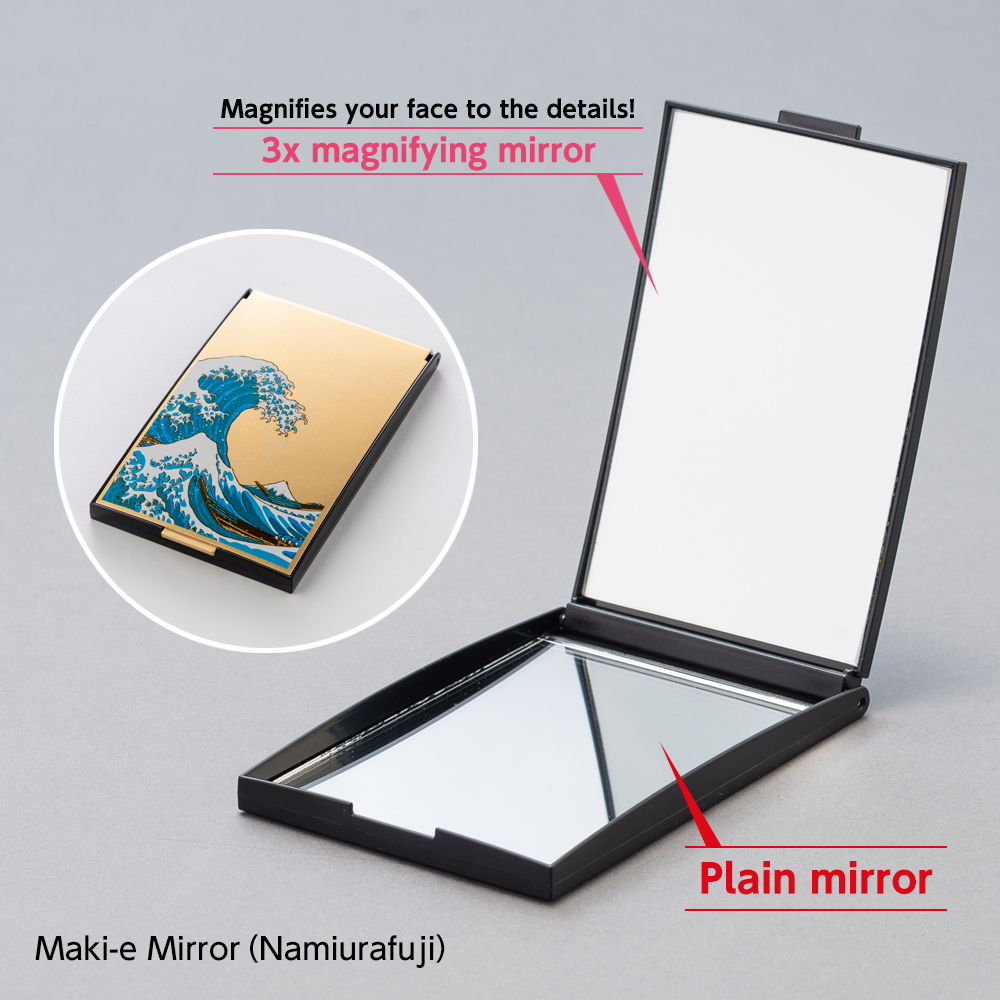 Black Maki-e Mirror