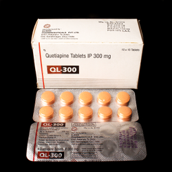 क्वेटियापाइन टैबलेट को ठंडी और सूखी जगह पर स्टोर किया जाता है.