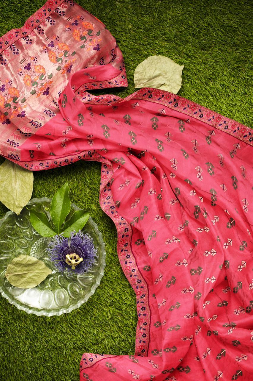 Fancy Saree - Kanjivaram Patola Fabric, Care: Dry Clean & Easy Wash | Ideal For Party Wear In Rainy, Spring, Summer, Winter Seasons