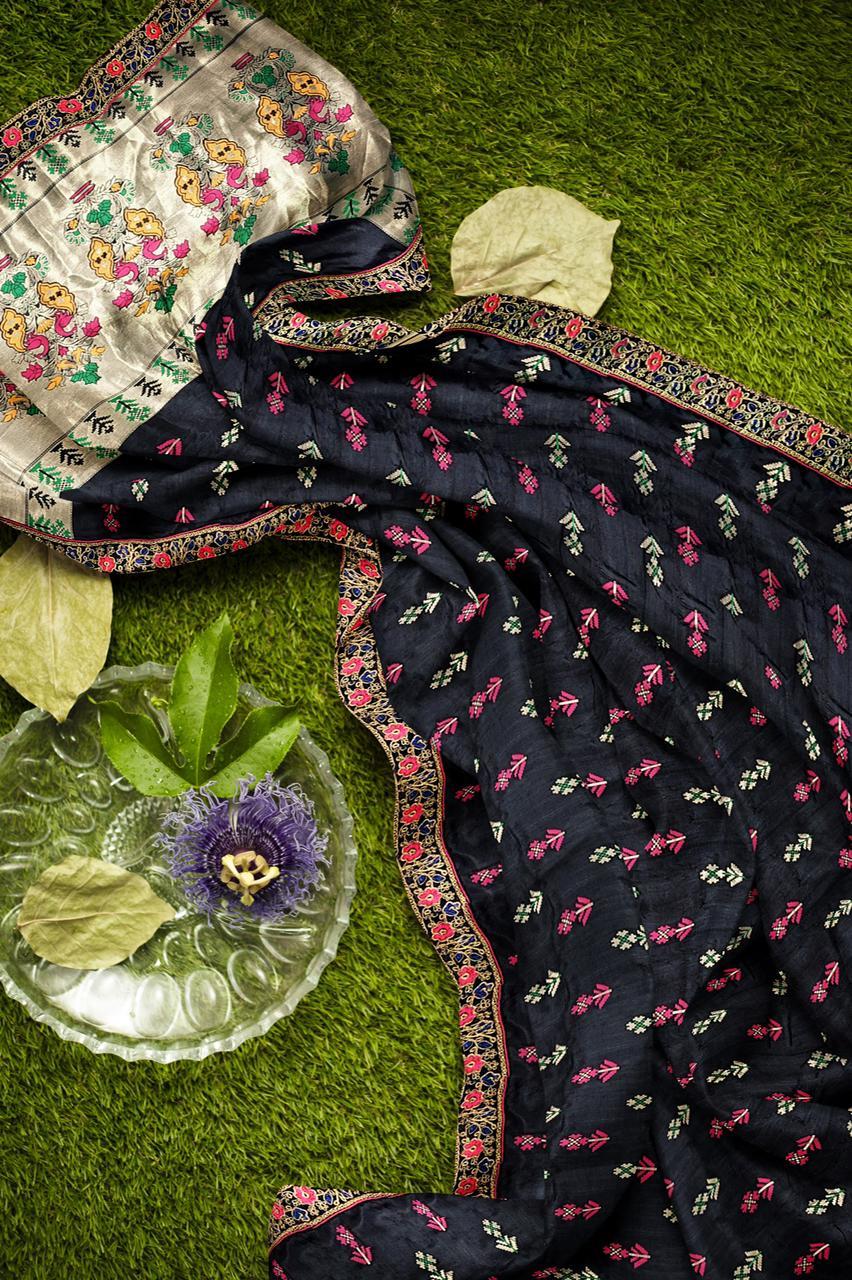 Fancy Saree - Kanjivaram Patola Fabric, Care: Dry Clean & Easy Wash | Ideal For Party Wear In Rainy, Spring, Summer, Winter Seasons