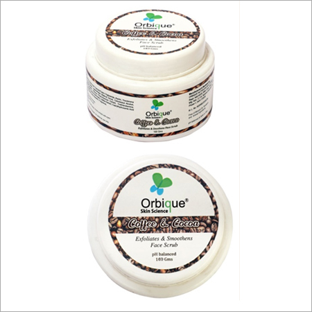 Coffee And Cocoa Face Scrub - Natural Exfoliating Formula | Tan Removing, Personal Care for Women, External Use