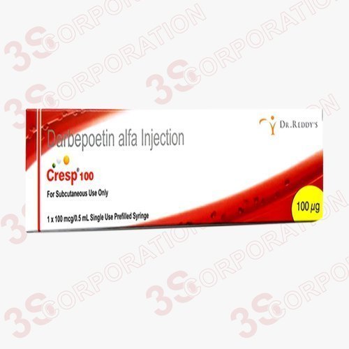 Cresp 40 Injection(Darbepoetin Alfa (40Mcg) Shelf Life: 2 Years