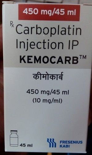 केमोकार्ब इंजेक्शन कार्बोप्लाटिन (450mg) शेल्फ लाइफ: 2 साल