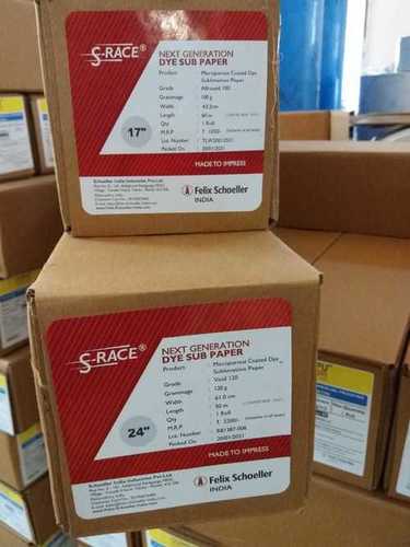 S-Race Dye- Sublimation Transfer Paper Rolls - Color: Brown
