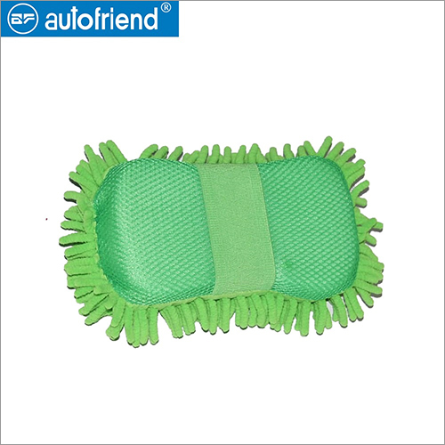 Microfiber Sponge - Different Sizes Available Green Wash & Glass Cleaning For Household And Commercial Use