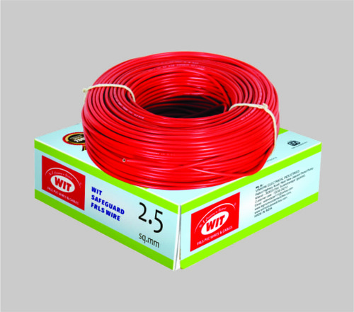 Red 90 Meter Wit Safeguard F.R.L.S Wires 1.00Mm To 4.00Mm