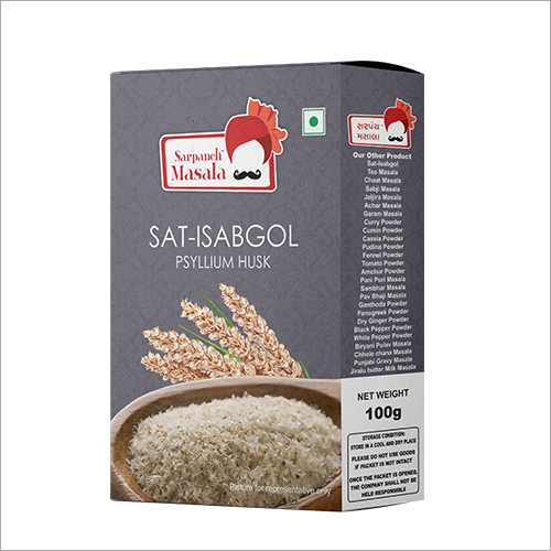 100gm Sat Isabgol Psyllium Husk