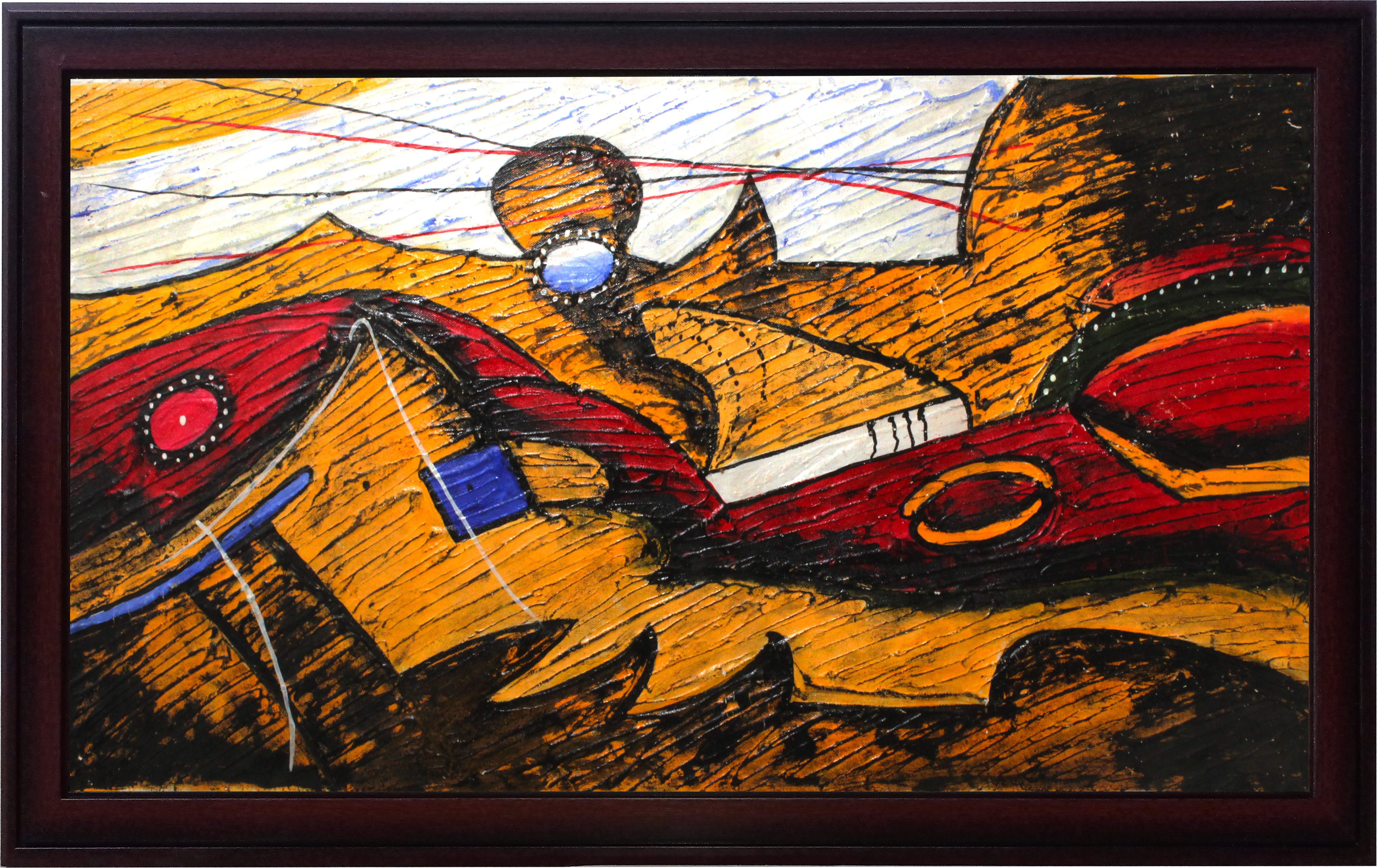 Natural Theme Canvas Painting - Canvas Paper, Rectangle Shape, Multicolor | Non-toxic Paints, Durable Quality, Perfect For Home Decoration And Gifts