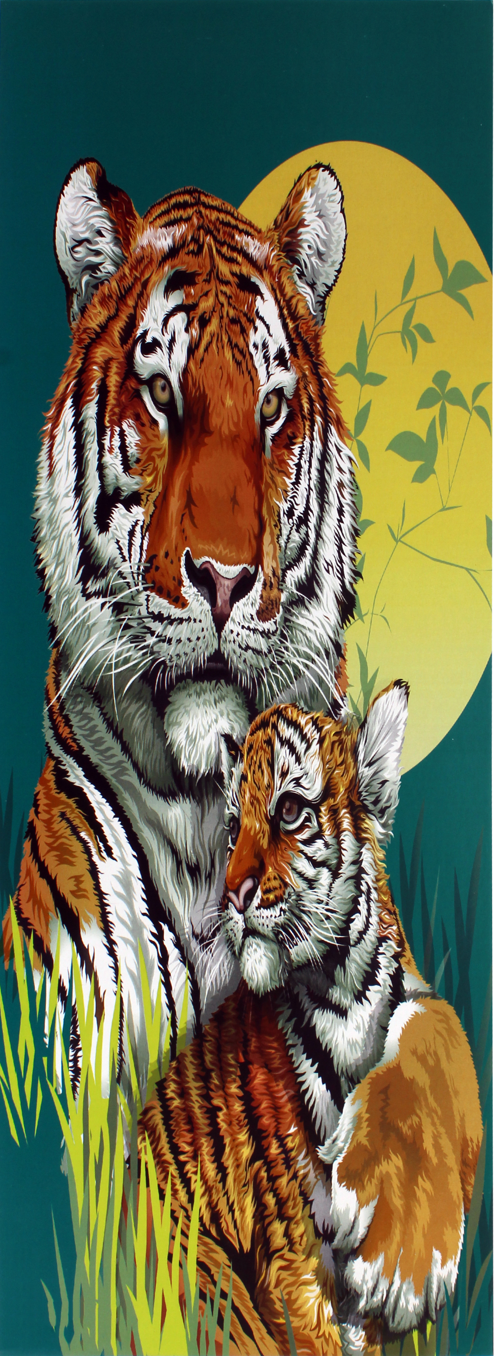 Multicolor Animal Poster Painting