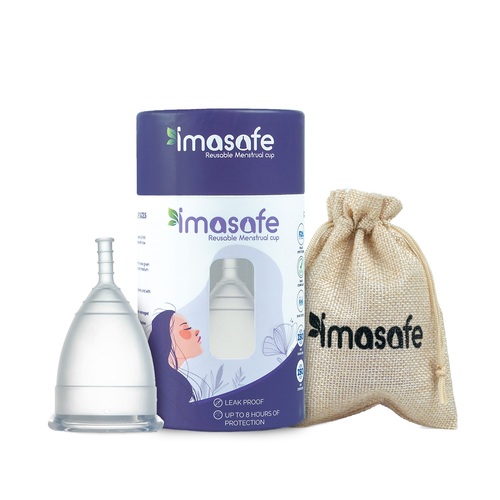Imasafe पुन: प्रयोज्य मासिक कप