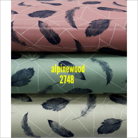 Quick Dry Smooth Printed 50's Satin Fabric