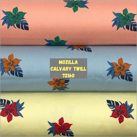 Tear-resistant Printed Cavalry Twill Fabrics