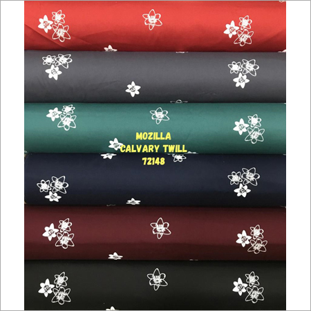 Tear-resistant Printed Cavalry Twill Fabrics