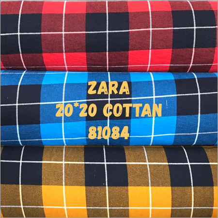 Quick Dry Peach Finish Thick Printed Poplin Fabric