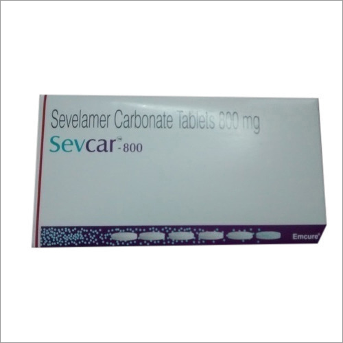 800 एमजी सेवेलमर कार्बोनेट टैबलेट