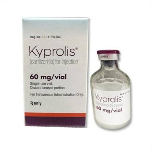 Carfilzomib Injection - 60 MG Glass Bottle | Anticancer Treatment, Lyophilized White Powder, Prescription Only