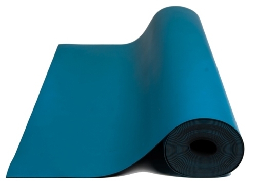 Esd 2 Layer Blue Rubber Mat
