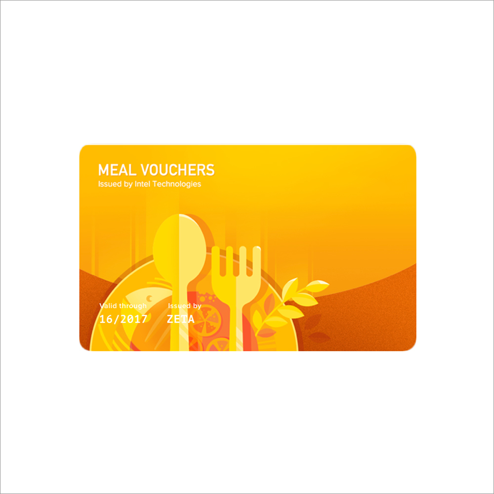 Meal Voucher Card