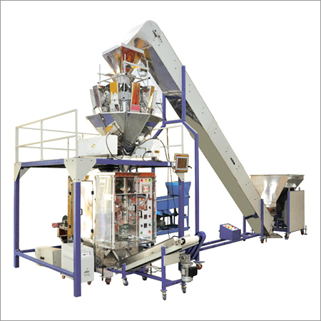 स्वचालित PLC नियंत्रित ऊर्ध्वाधर FFS(कालर प्रकार)