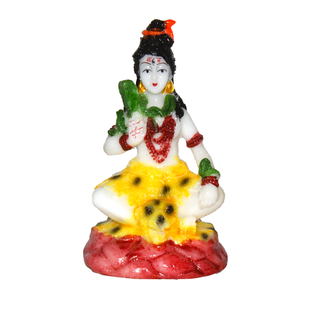 Painting Bhagwan Shiv Resin Statue/idol