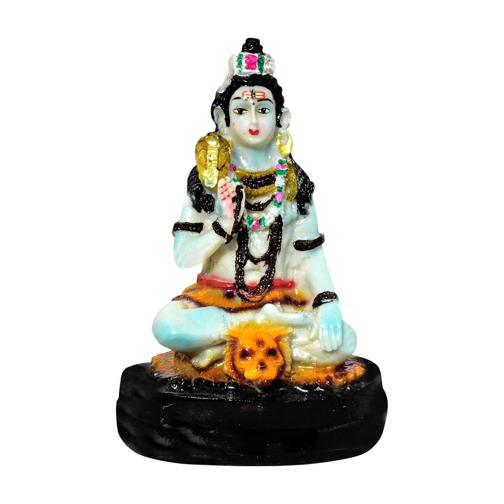 Painting Bhagwan Shiv Resin Statue/idol