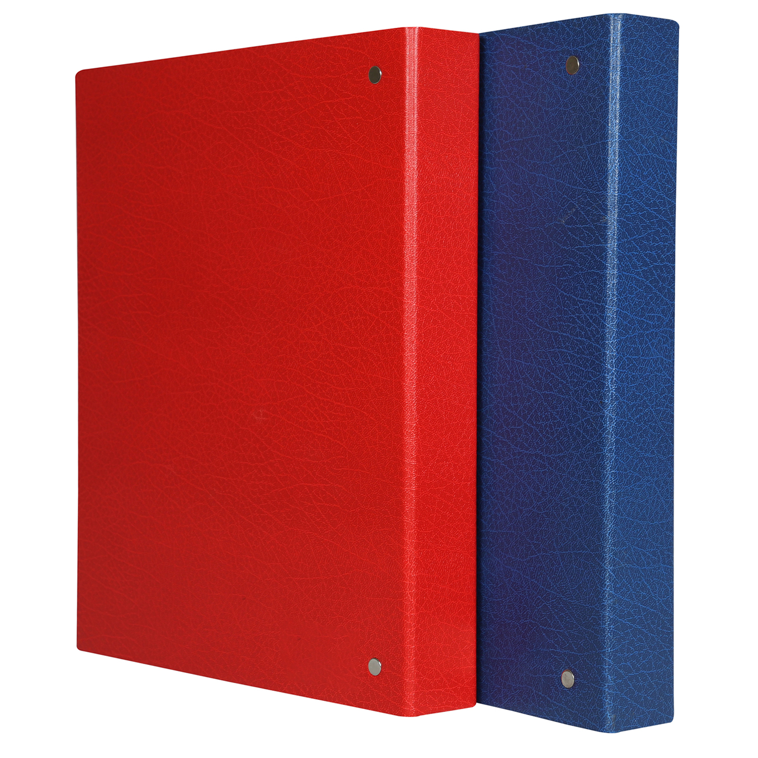 Mahavir Premium - A4 Size - 1 Inch - 4d (4 Hole) Ring Binder Files (Blue) Sturdy With A Long Archival Life