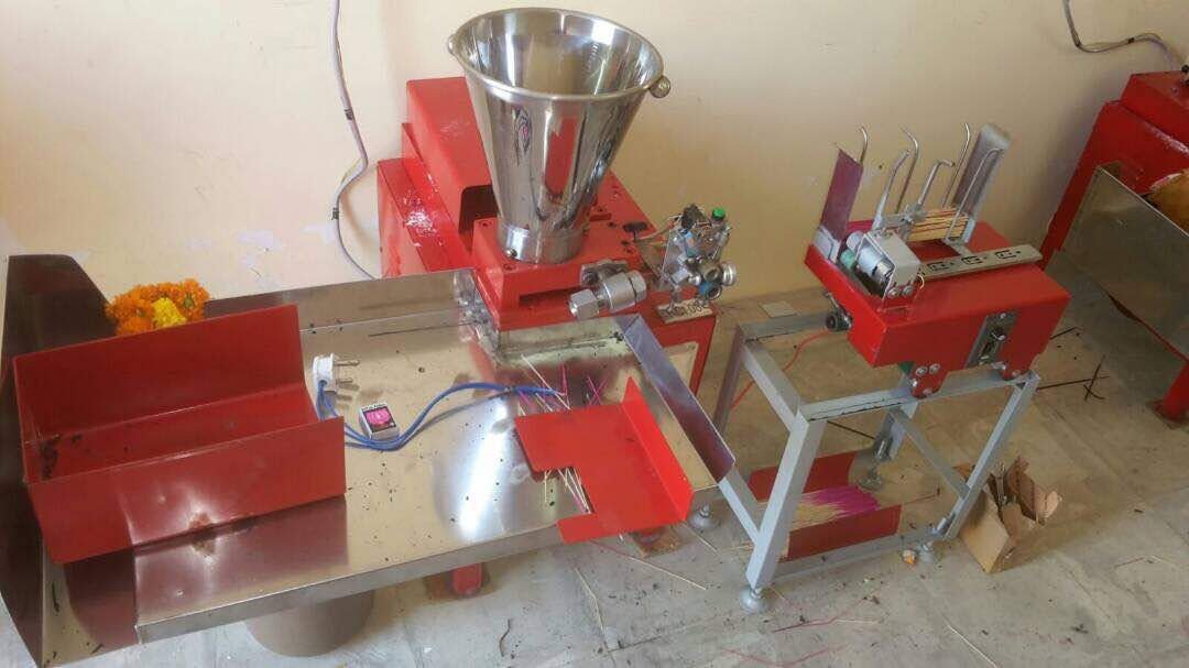 Agatbatti Making Machine Bamboo Diameter: 5 Inch (In)