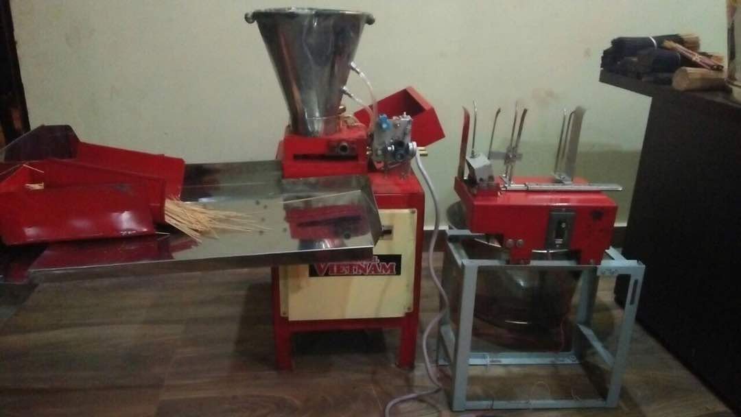 Agatbatti Making Machine Bamboo Diameter: 5 Inch (In)