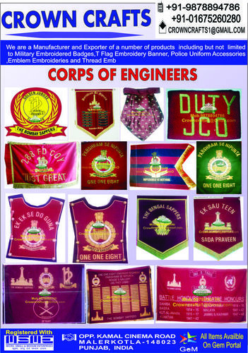 Custom Embroidery Badges