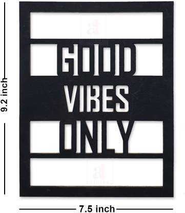 Good Vibes Only Wall Art