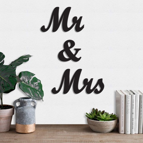 Mr. & Mrs Wall Art
