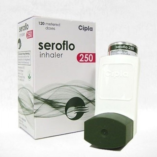 Seroflo 250 Inhaler(Salmeterol (25Mcg) + Fluticasone Propionate 250Mcg Recommended For: As Per Physician