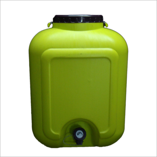 टैप के साथ 15 किलो स्क्वायर जार