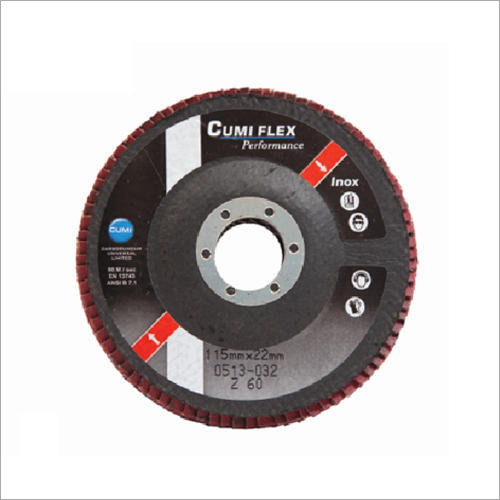 Cumi Flex Aluminium Oxide Flap Disc - Color: Brown