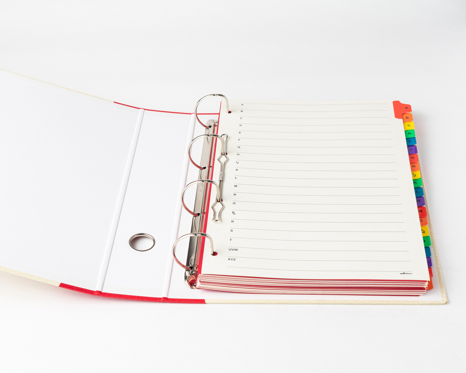 Mahavir Premium - A4 Size - 1.5 Inch - 4d (4 Hole) Ring Binder Files (Blue) Sturdy With A Long Archival Life