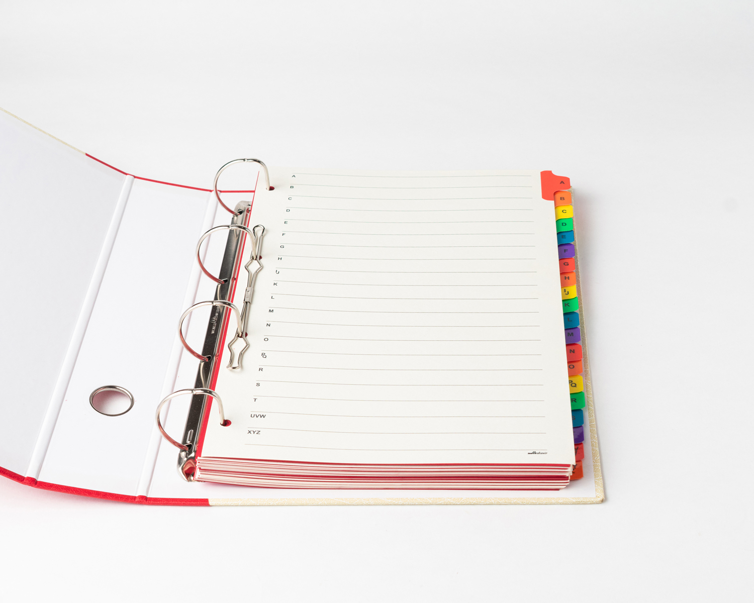 Mahavir Premium - A4 Size - 1.5 Inch - 4d (4 Hole) Ring Binder Files (Blue) Sturdy With A Long Archival Life