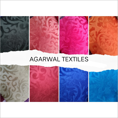 विभिन्न रंगों के वेलवेट एम्बॉस्ड सोफा फैब्रिक में उपलब्ध