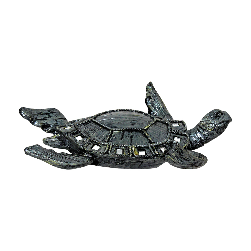 Feng Shui Polyresin Turtle - Polyresin, Multi Size, Antique Color | Ideal Feng Shui Showpiece For Decoration And Gifting, Anti Tarnish Finish