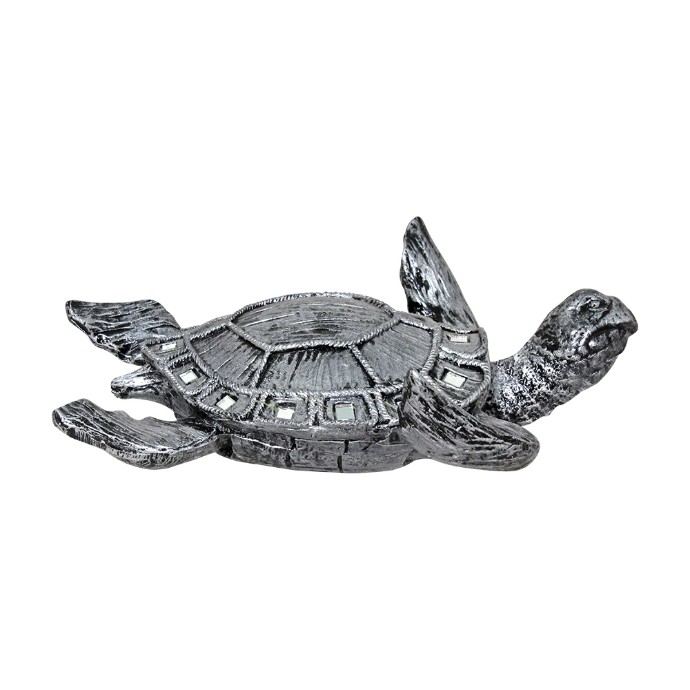 Feng Shui Polyresin Turtle - Polyresin, Multi Size, Antique Color | Ideal Feng Shui Showpiece For Decoration And Gifting, Anti Tarnish Finish