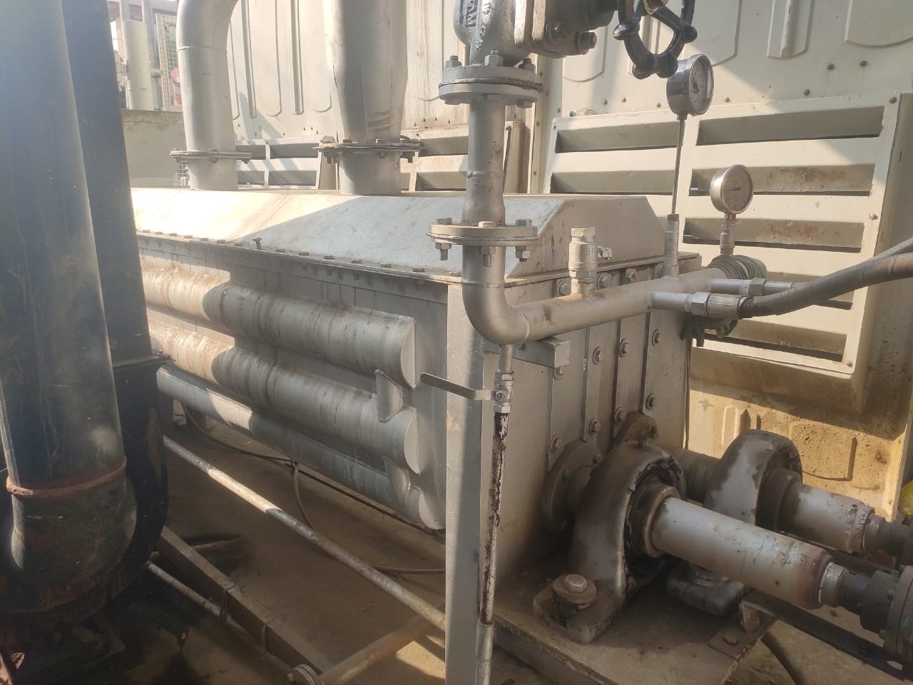 Steel Grey Paddle/sludge Dryer